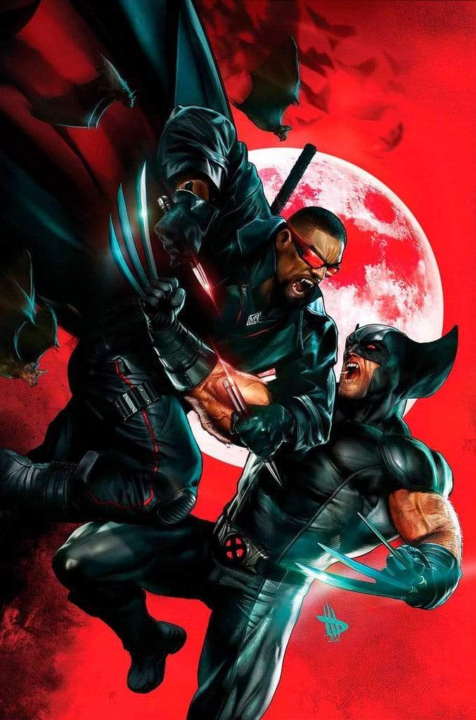 WOLVERINE Vs BLADE #1 Dave Wilkins Virgin Variant Cover | 7 Ate 9 Comics