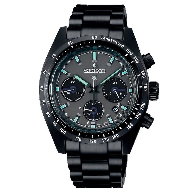 SEIKO WATCH PROSPEX SPEEDTIMER Solar Chronograph The Black Series SSC917P1  | Vincent Watch