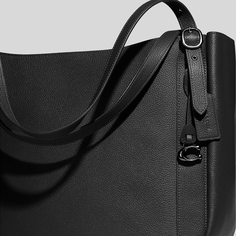 Coach Alana Tote In Leather Black C8353 – LussoCitta