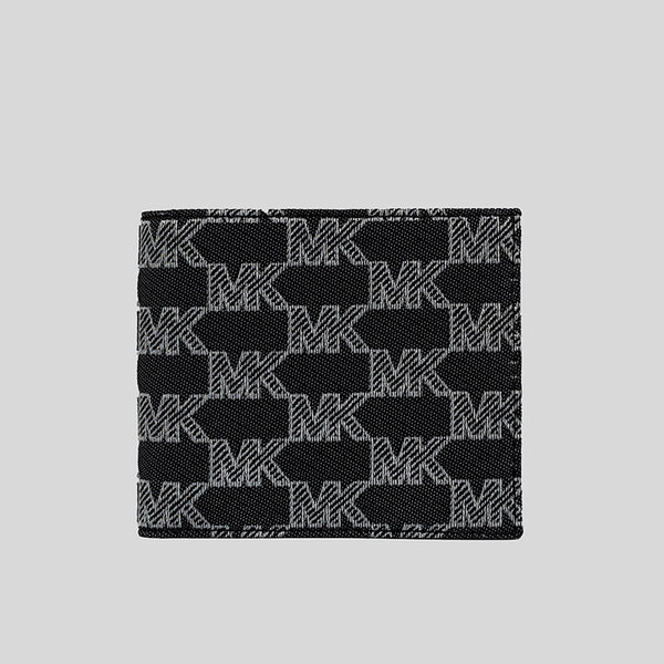 Michael Kors Men's Cooper Large Black Signature PVC Leather Multi