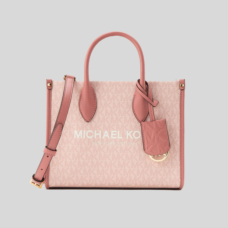 Michael Kors Mirella Small Crossbody Tote Bag Dark Powder Blush 35F2G7 –  LussoCitta