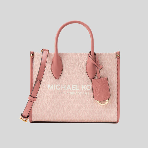 Michael Kors Ciara Large Top Zip Tote Saffiano Leather Pastel Pink  eBay