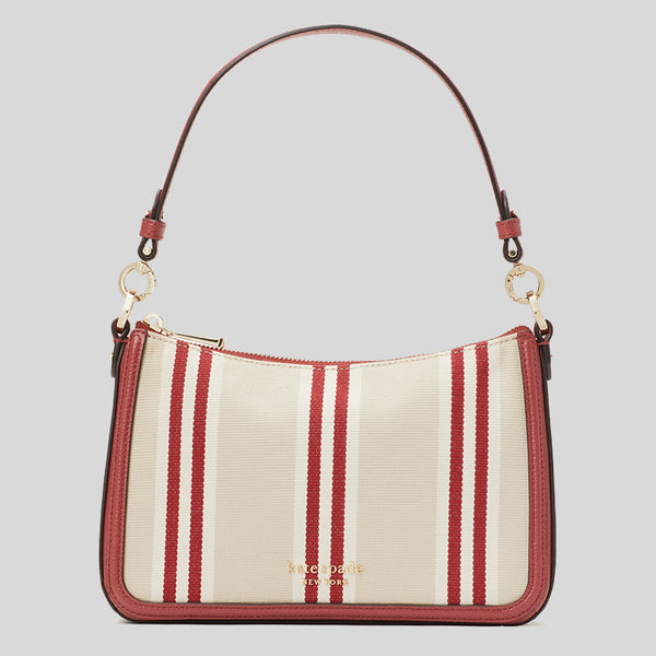 Kate Spade Crush Pebbled Medium Cross Body Bag in White