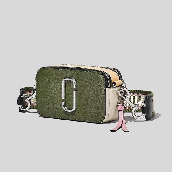 Marc Jacobs The Snapshot Camera Bag Ecru/Olive/Multi