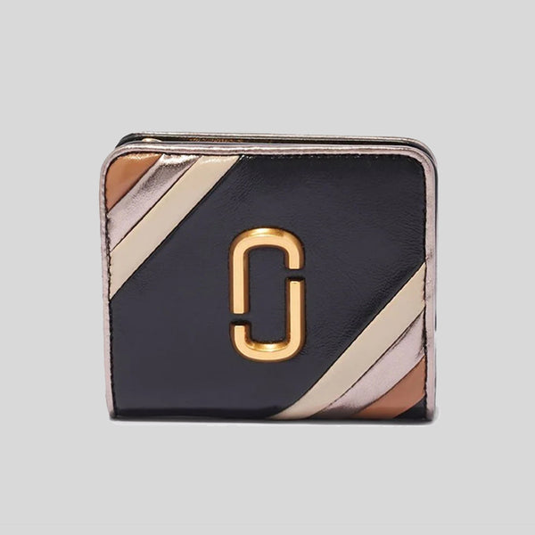 Marc Jacobs] M0013360 012 THE SNAPSHOT MINI COMPACT WALLET HONEY GINGER  MULTI