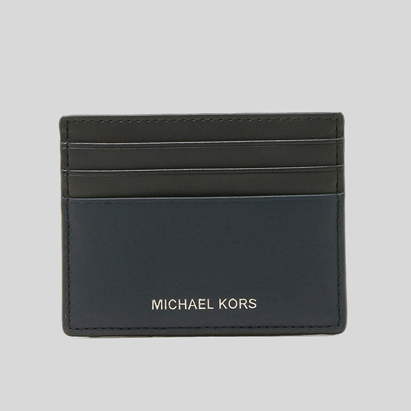 Michael Kors Cooper Pebble Leather Tall Card Case 36F9LC0D2L Navy –  LussoCitta