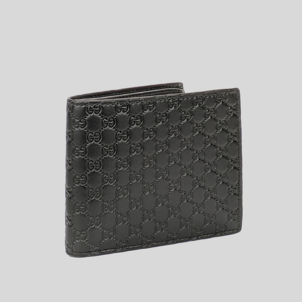 Gucci GG Supreme Leather Bi-Fold Wallet (SHF-tY4GX9) – LuxeDH