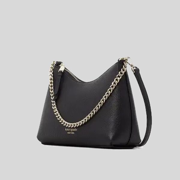 Kate Spade Perry Dome Crossbody (Black): Handbags