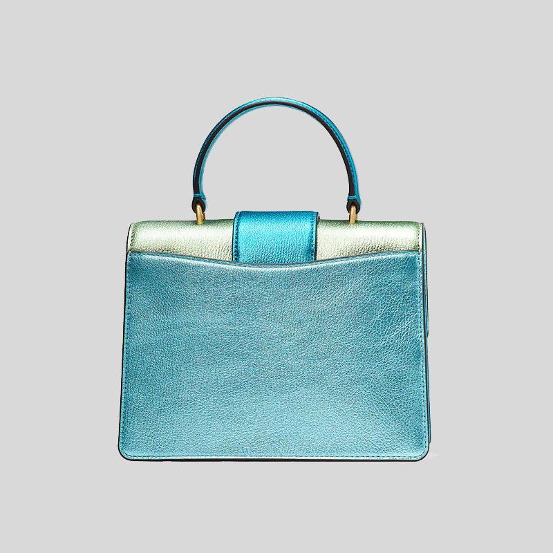Kate Spade Bijou Metallic Colorblocked Mini Top-handle Bag Sparkling L –  LussoCitta