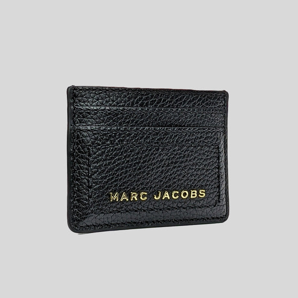 MARC JACOBS Groove Leather Business Card Case Black S101L01FA21 – LussoCitta