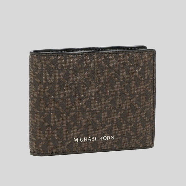  Michael Kors Men's Leather Cooper Billfold Wallet with  Passcase, Card Slot (Admiral Blue) : Clothing, Shoes & Jewelry