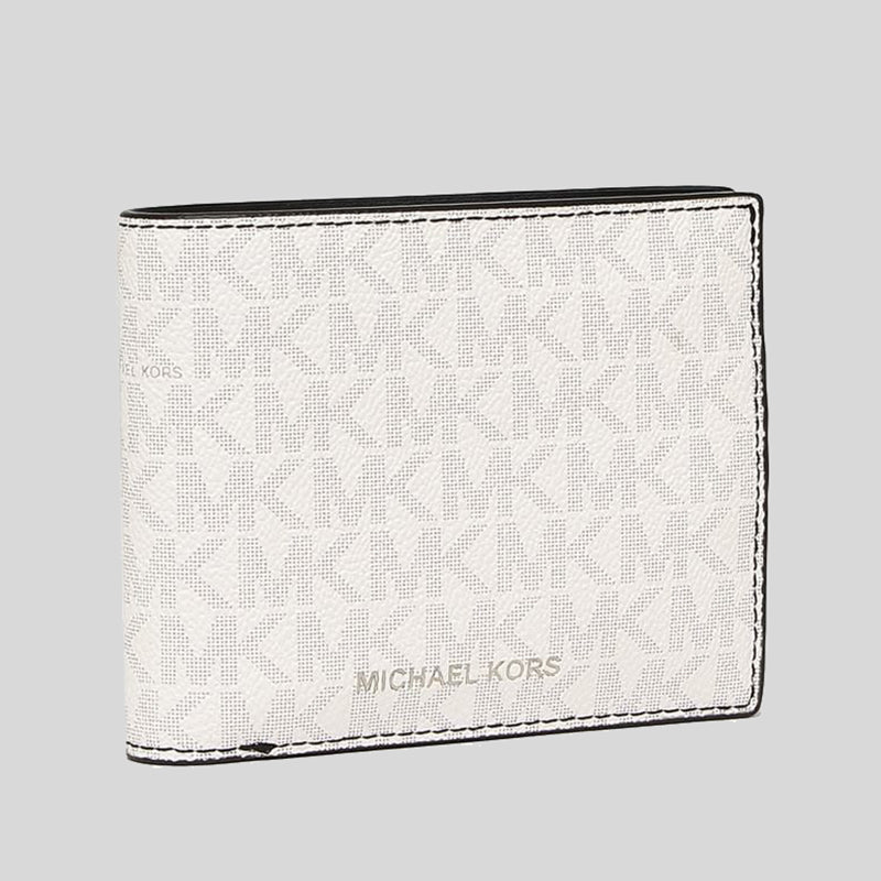 Michael Kors Cooper Billfold Wallet With Passcase Bright White 36U9LCR –  LussoCitta