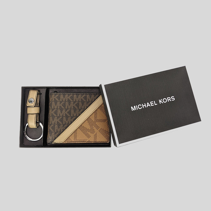 Michael Kors Gifting Slim Billfold Wallet With Key Fob Box Set 36U1LGF –  LussoCitta