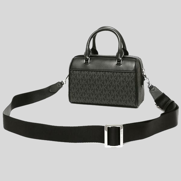 Michael Kors Travel XS Duffle Crossbody Bag in Signature Black 35S2STF –  LussoCitta