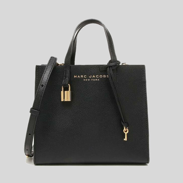 Marc Jacobs Mini Grind Satchel Tote Bag Smoked Almond Multi