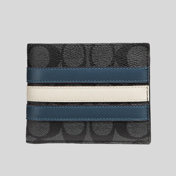 Coach Zip Card Case In Signature Canvas C4281 Black – LussoCitta