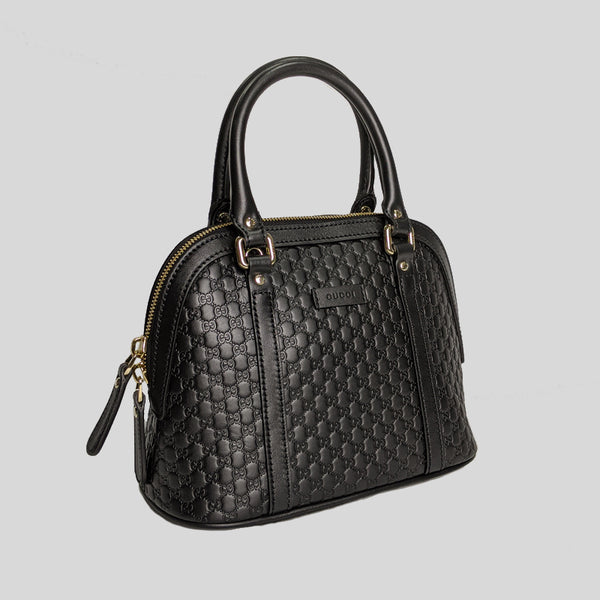 Gucci Womens Interlocking Bag Black Small – Luxe Collective