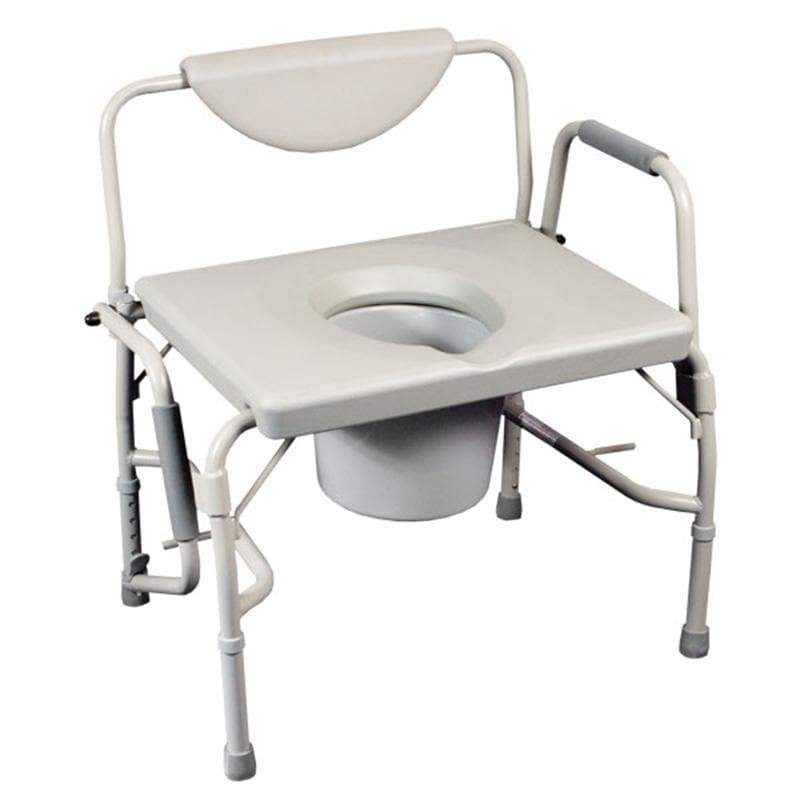 bariatric drop arm commode chair