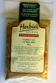 Herbie's Vadouvan Curry Mix 40g