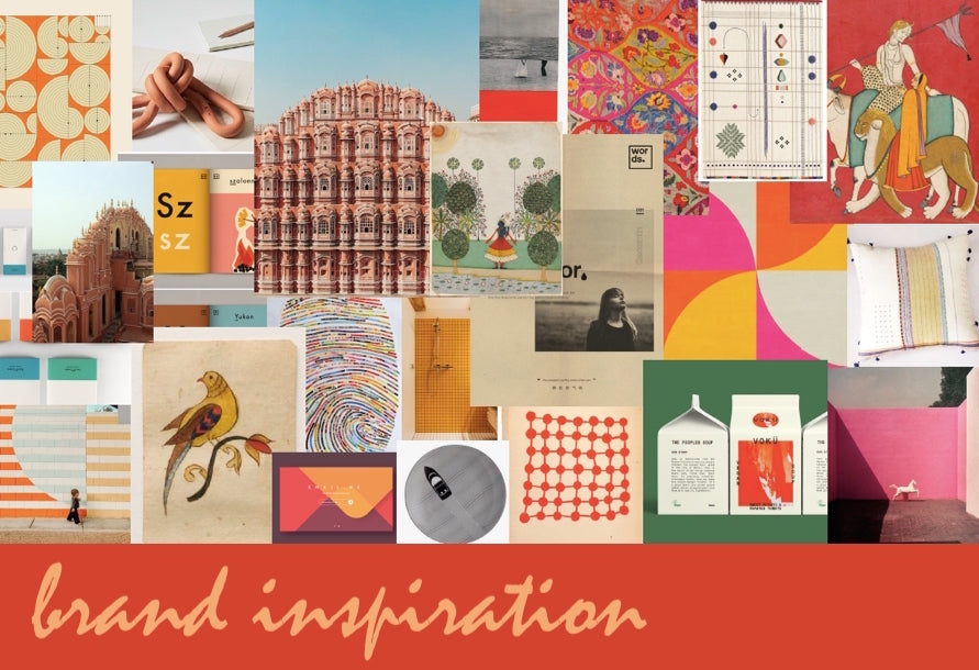 Lai brand inspiration collage