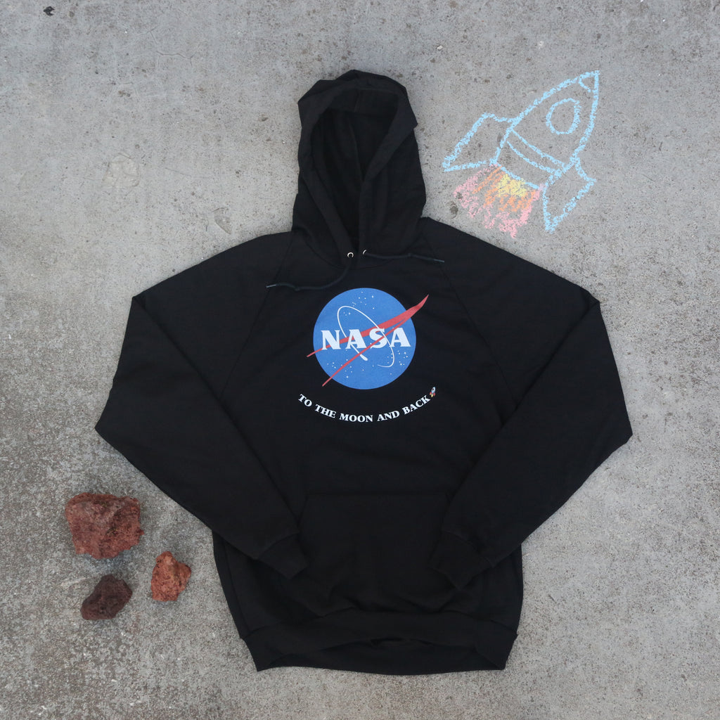 NASA - To the Moon and Back Hoodie – Don Comodo