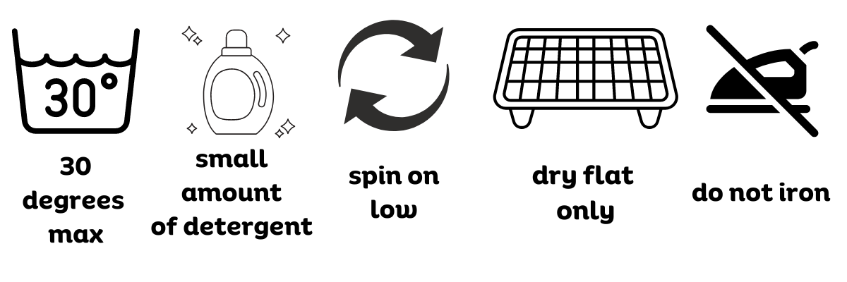 washing instruction for our blankets