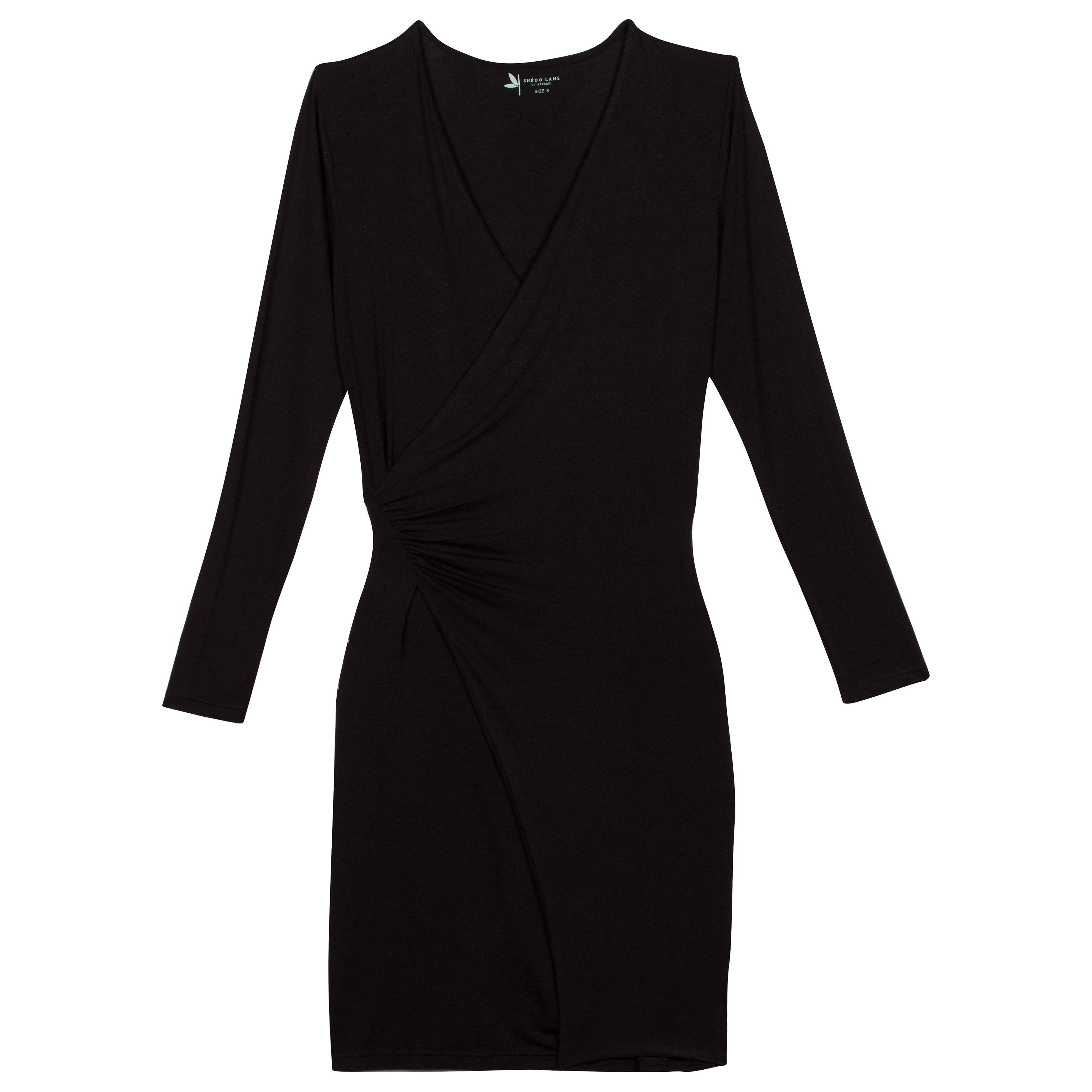 Women's Faux Wrap Dress - Super-Soft UPF 50+ Protection - Shēdo Lane