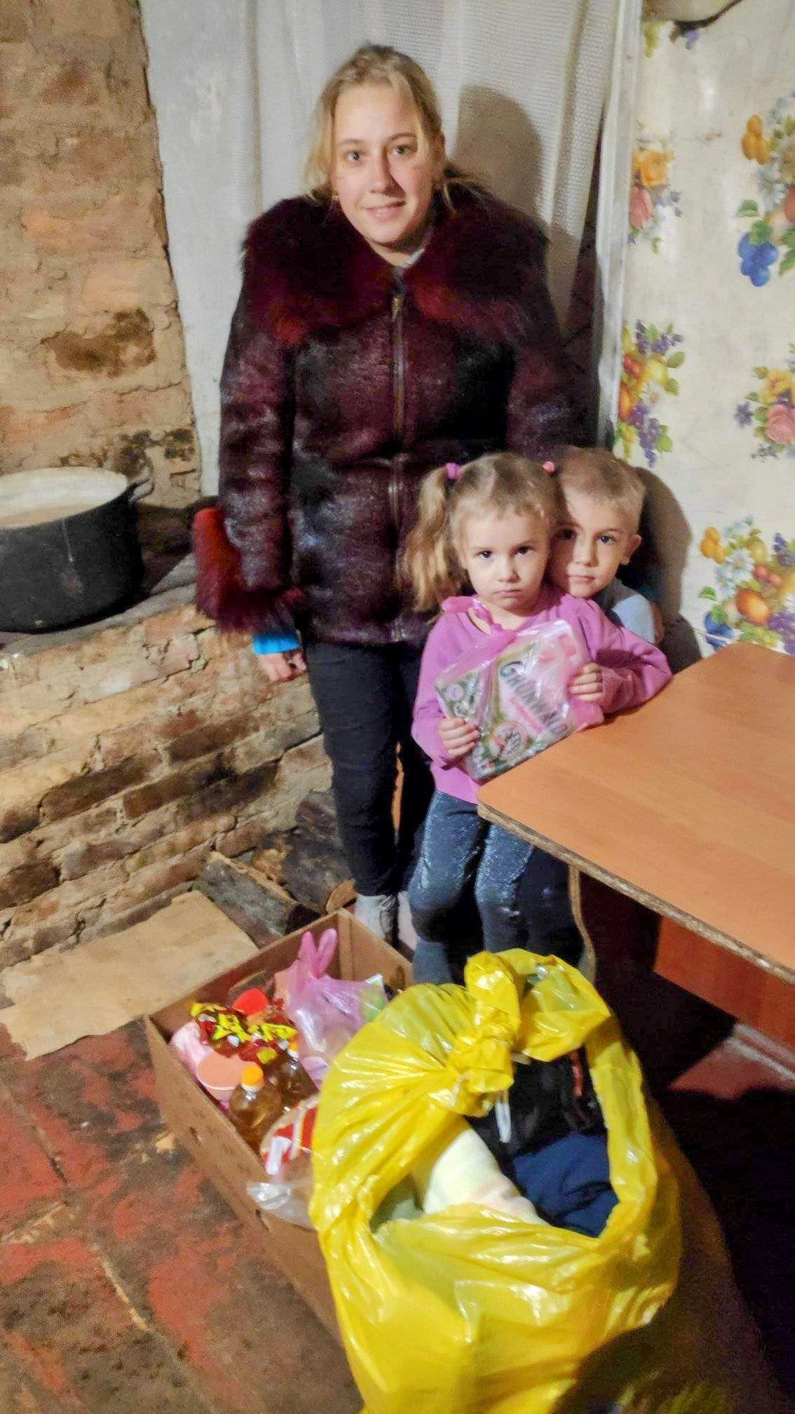 Oksana and kids