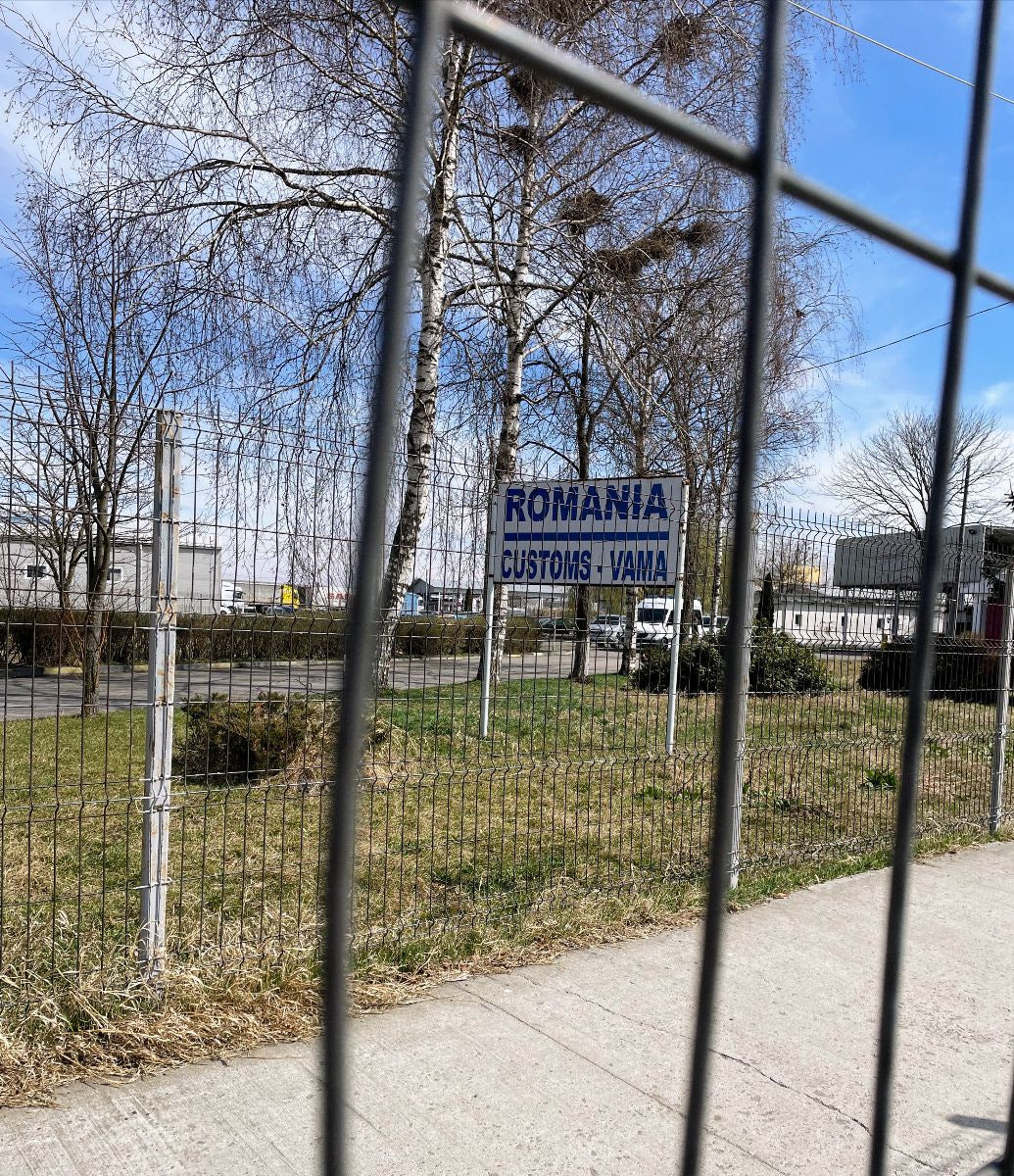 Ukraine Romania border