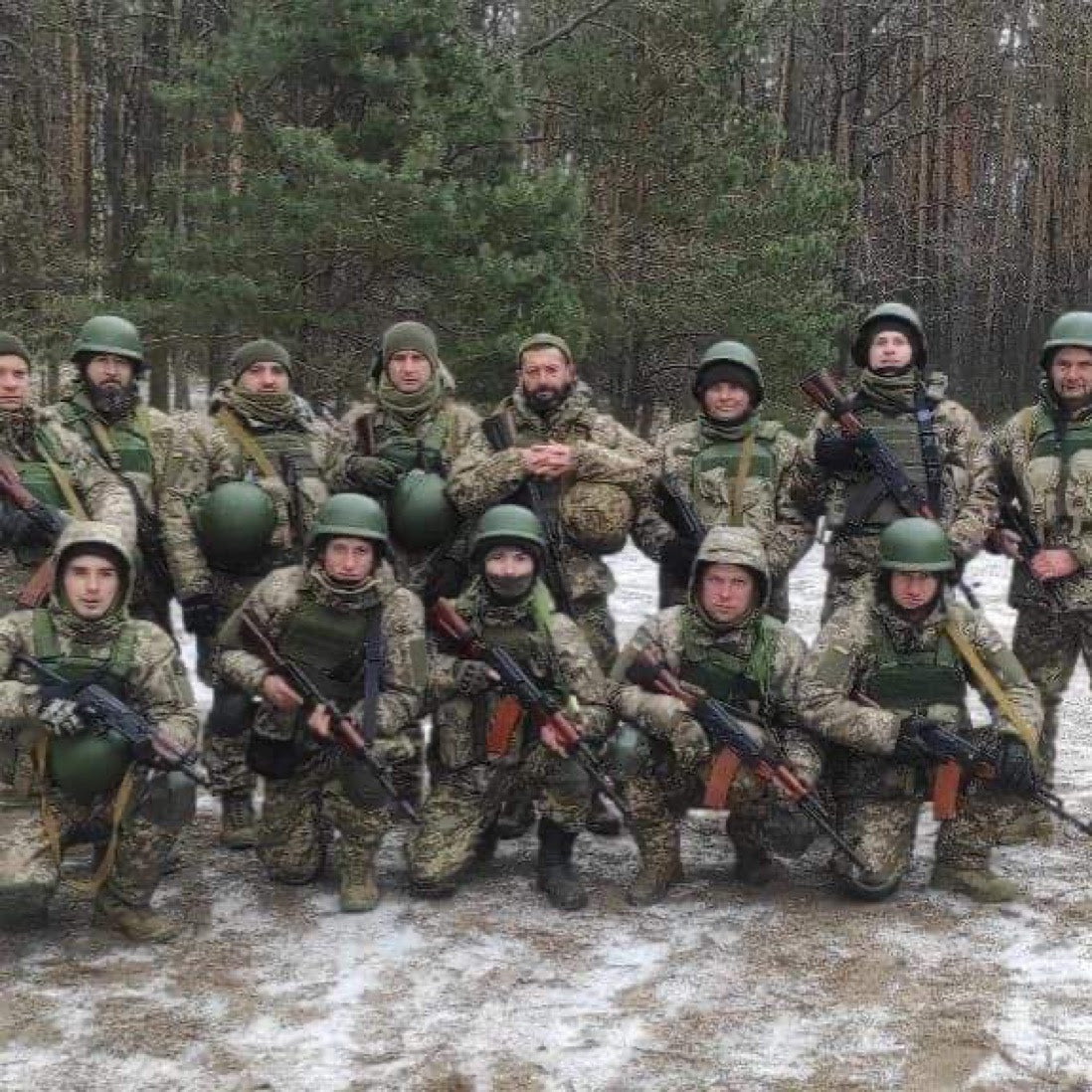 ukrainian soldiers