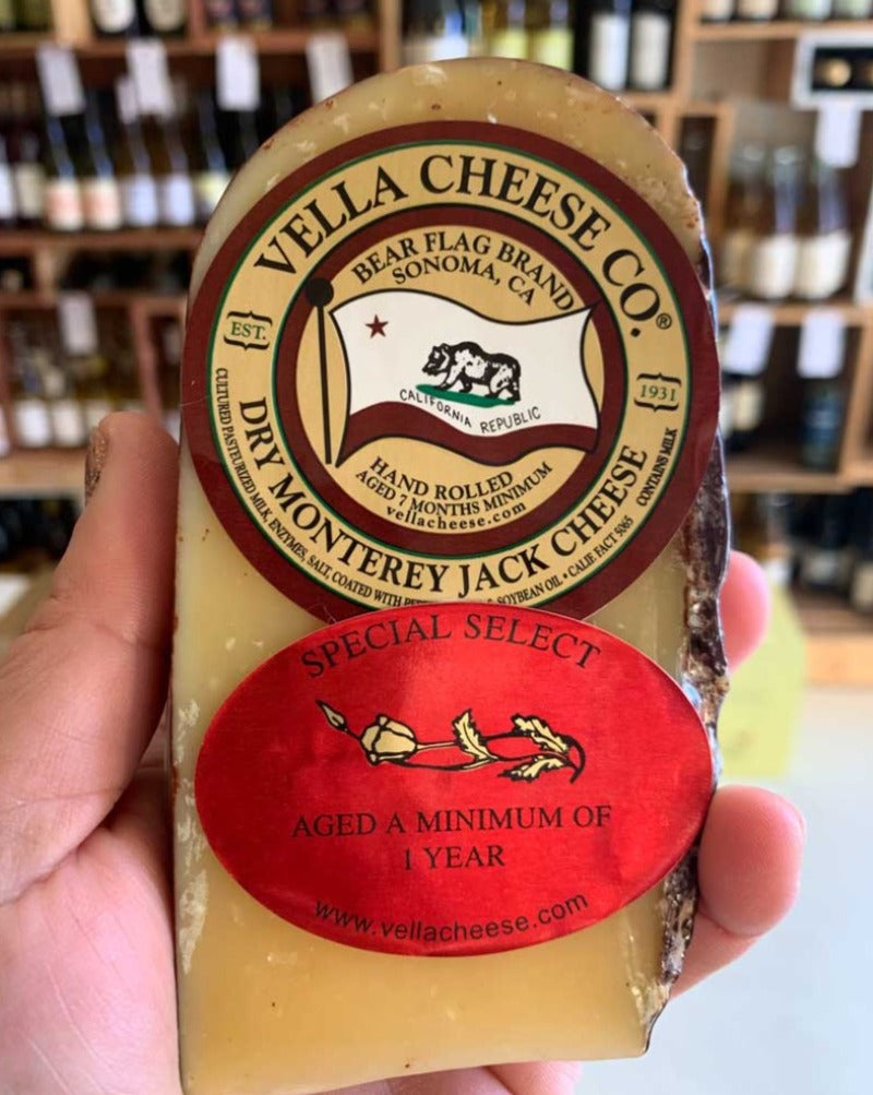 Vella Cheese Co. Dry Monterey Jack Cheese VINOVORE