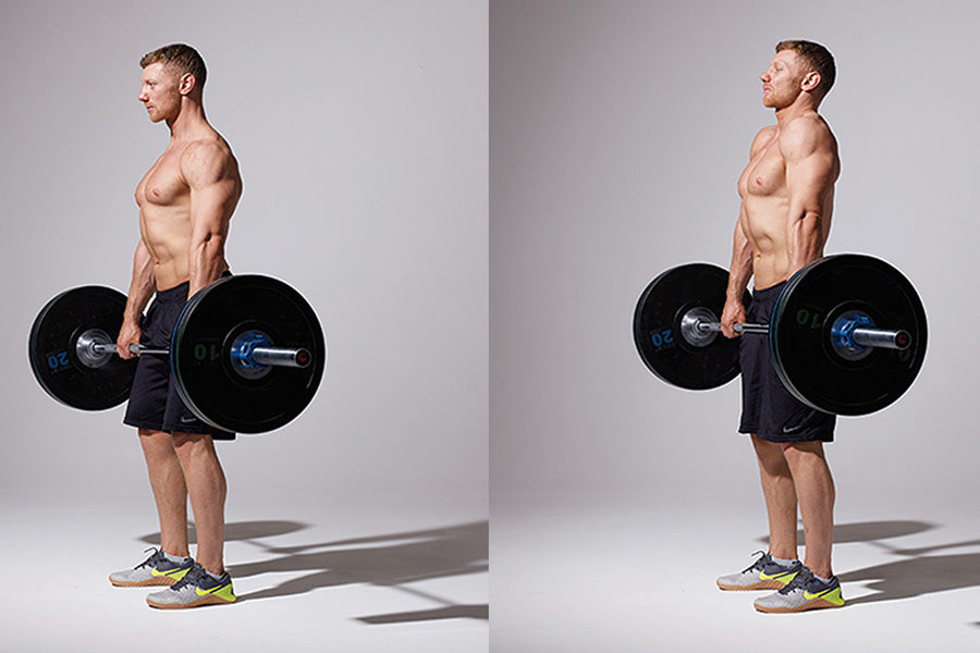 1. Barbell Shrug