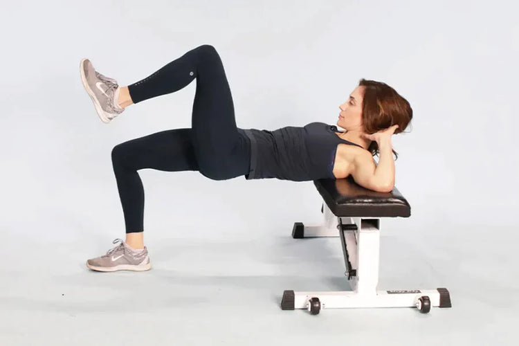 1. Single Leg Hip Thrust