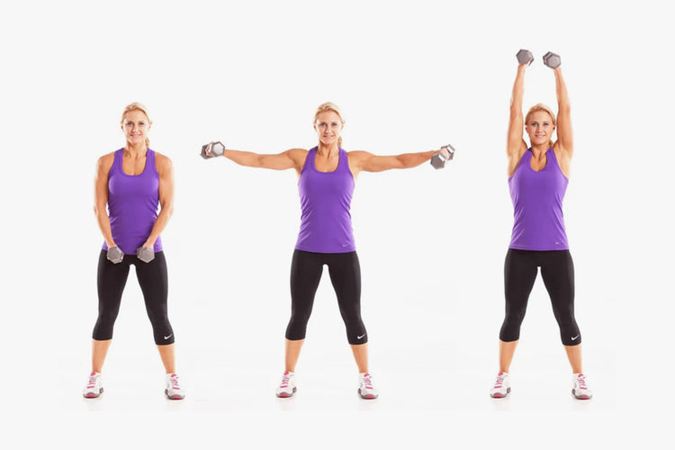 2. Front Raise to Lateral Raise