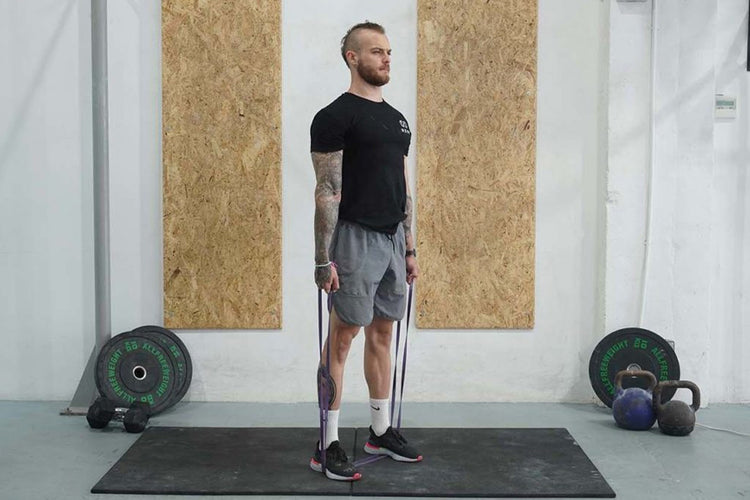 Resistance Band Deadlift