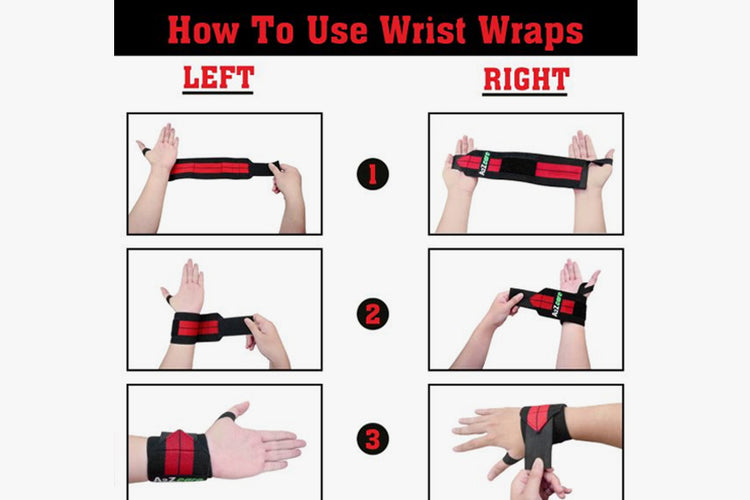 How can you Ensure your wrist wraps are the perfect fit