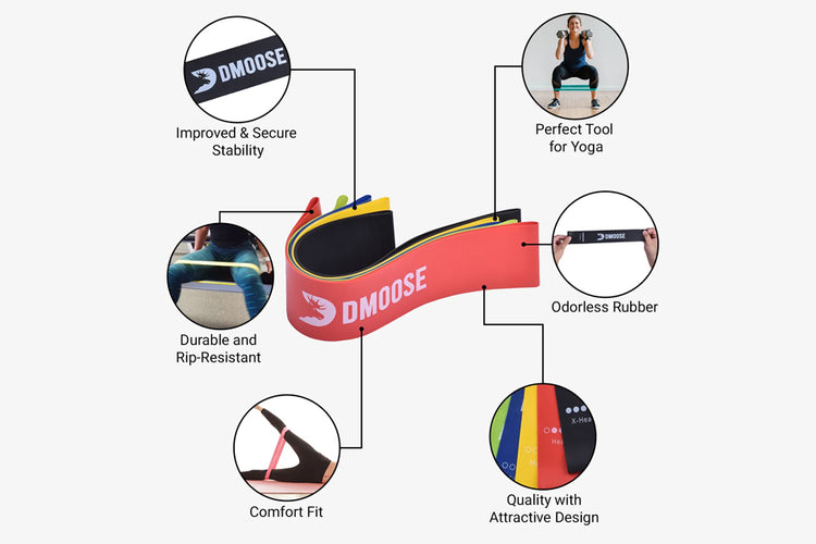 Introducing DMoose Resistance Bands: Elevate Your Fitness With Unparalleled Quality and Versatility