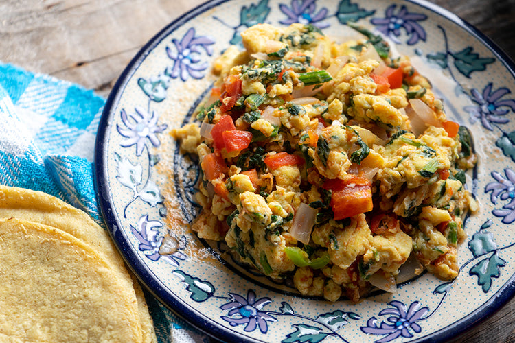 5. Salsa Scrambled Eggs