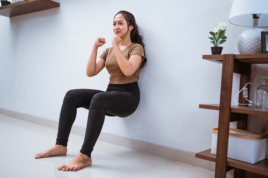 Wall sits