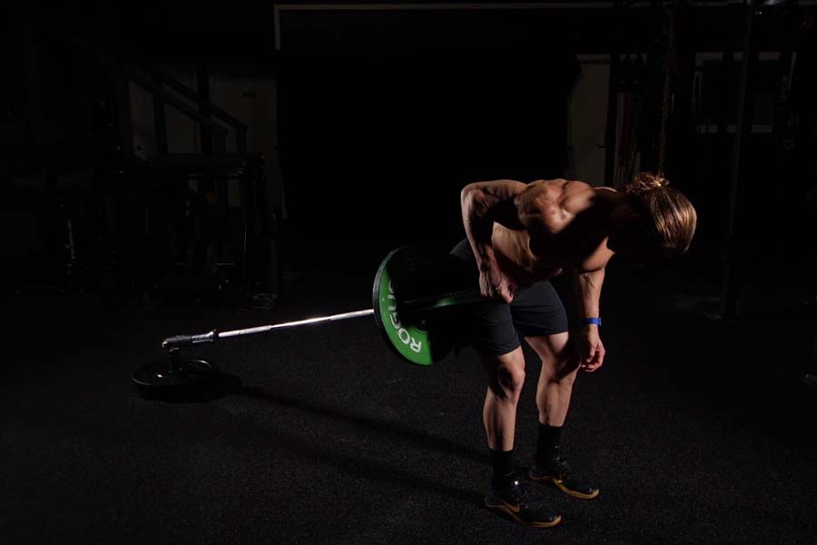 7. Landmine Single Arm Bent Over Row