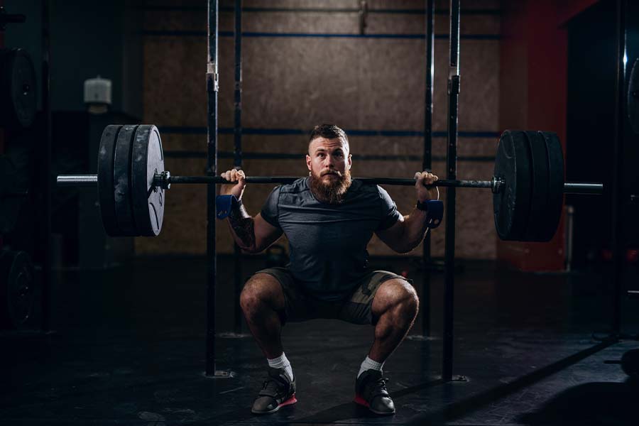 Seated Behind the Neck Press