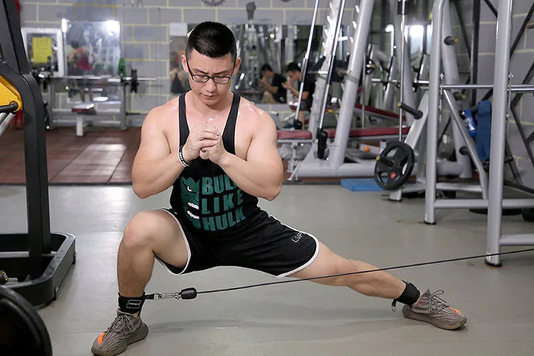 Cable Lateral Lunges