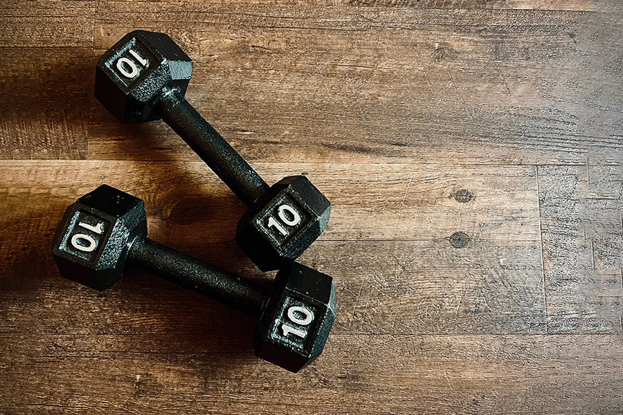 how to store dumbbells at home