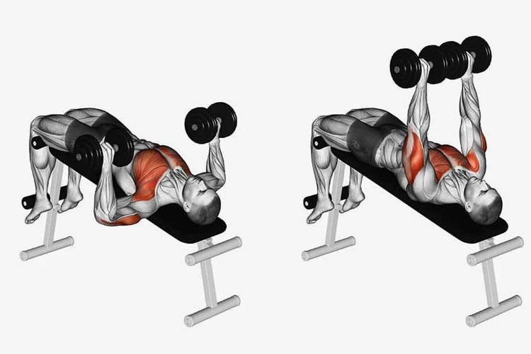 Decline Dumbbell Press