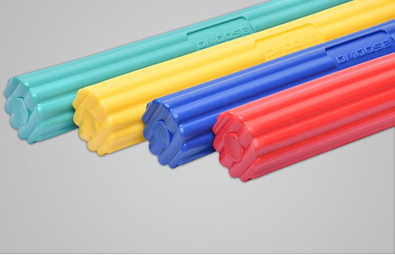 Green, Yellow, Blue and red color DMoose tennis elbow bars