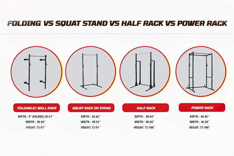 Different Types of Squat Rack  and their Prices