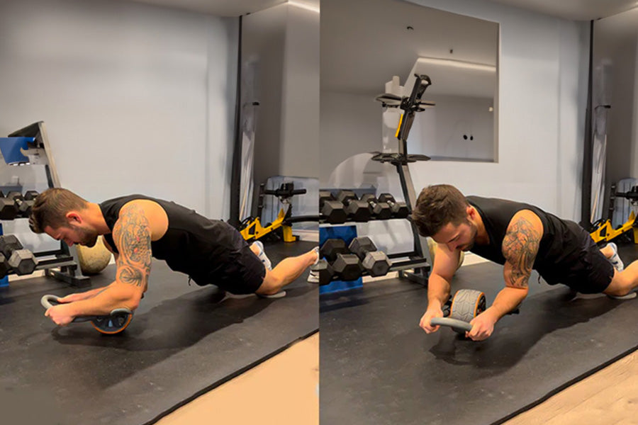 How to use ab roller for obliques