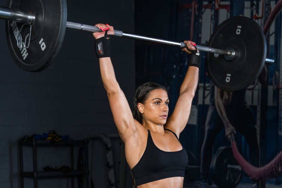 Standing Barbell Overhead Press