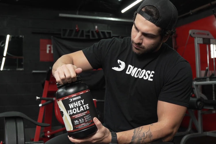 The Protein Powder we Recommmend: DMoose Whey Protein Isolate