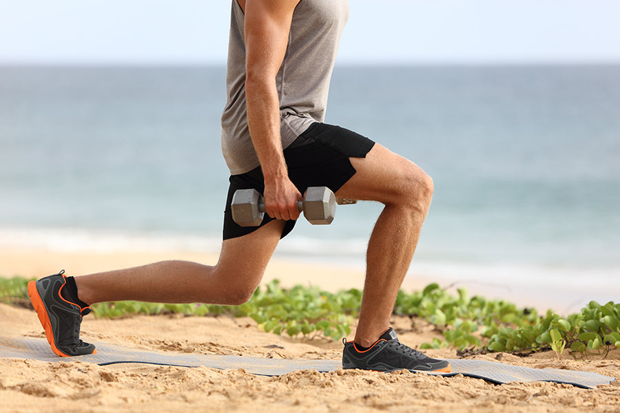 are walking lunges good for glutes